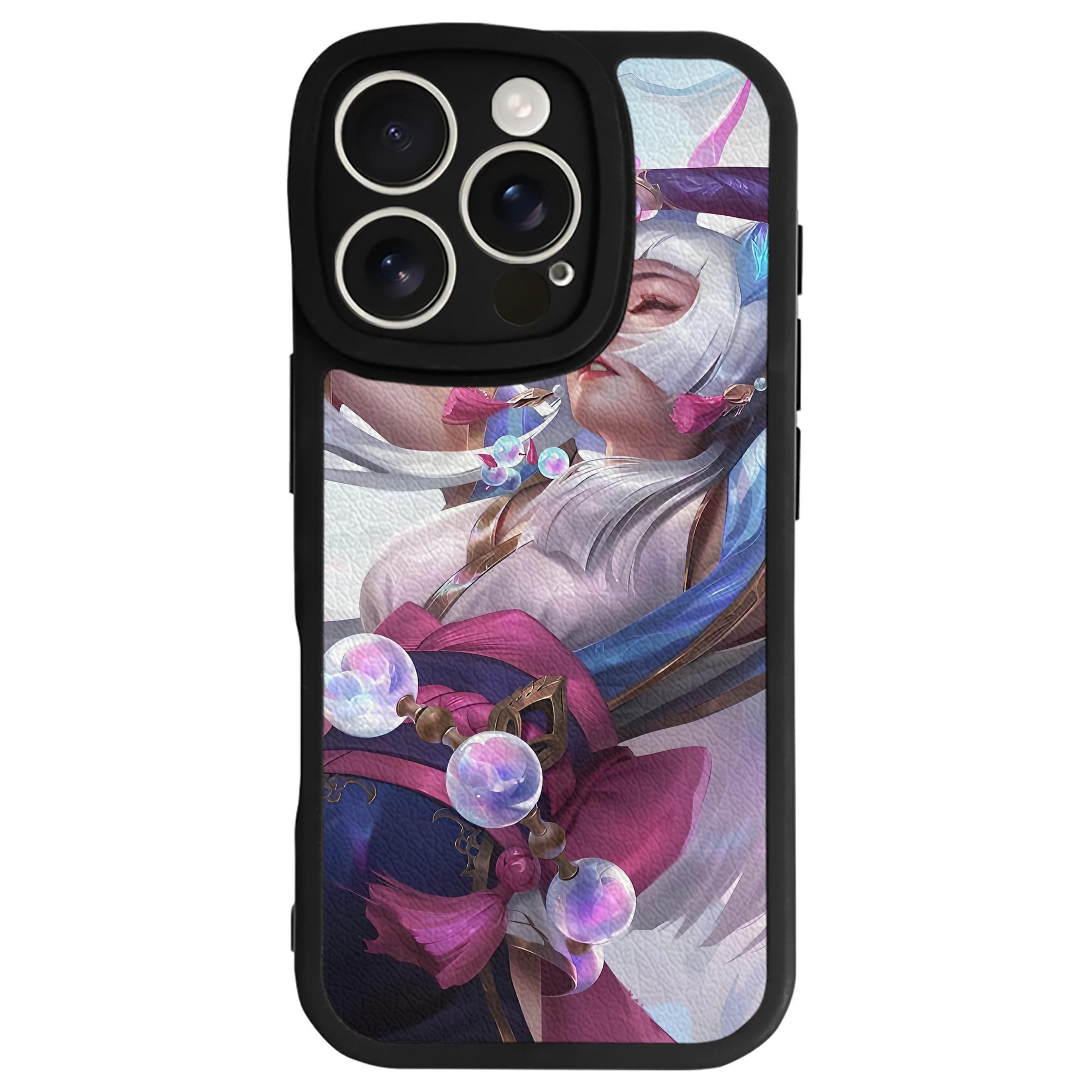 リーグ・オブ・レジェンド League of Legends LOL 【iPhone 16シリーズ対応】シリコンスマホケース（レザー調） 材質：シリコン